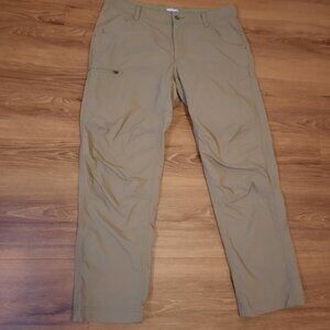 Marmot Nylon Pants Mens Size 34x30   Performance Lightweight Hiking